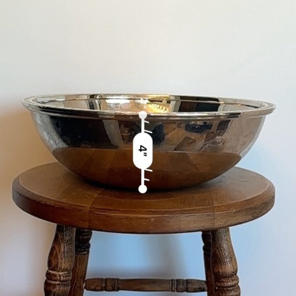 SOLD Kate Spade x Lenox Large Salad Bowl and Serving Utensils Silver Black White - Picture 3 of 16